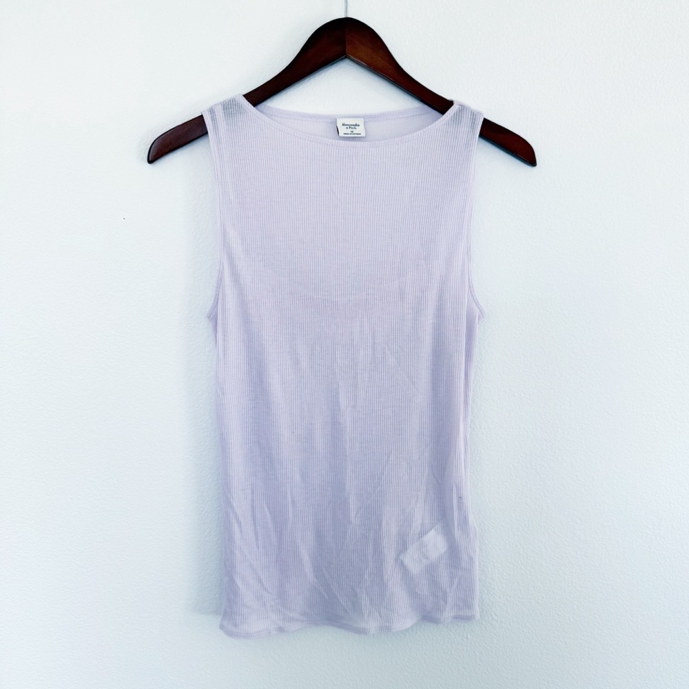 Abercrombie & Fitch Light Purple Tank Top